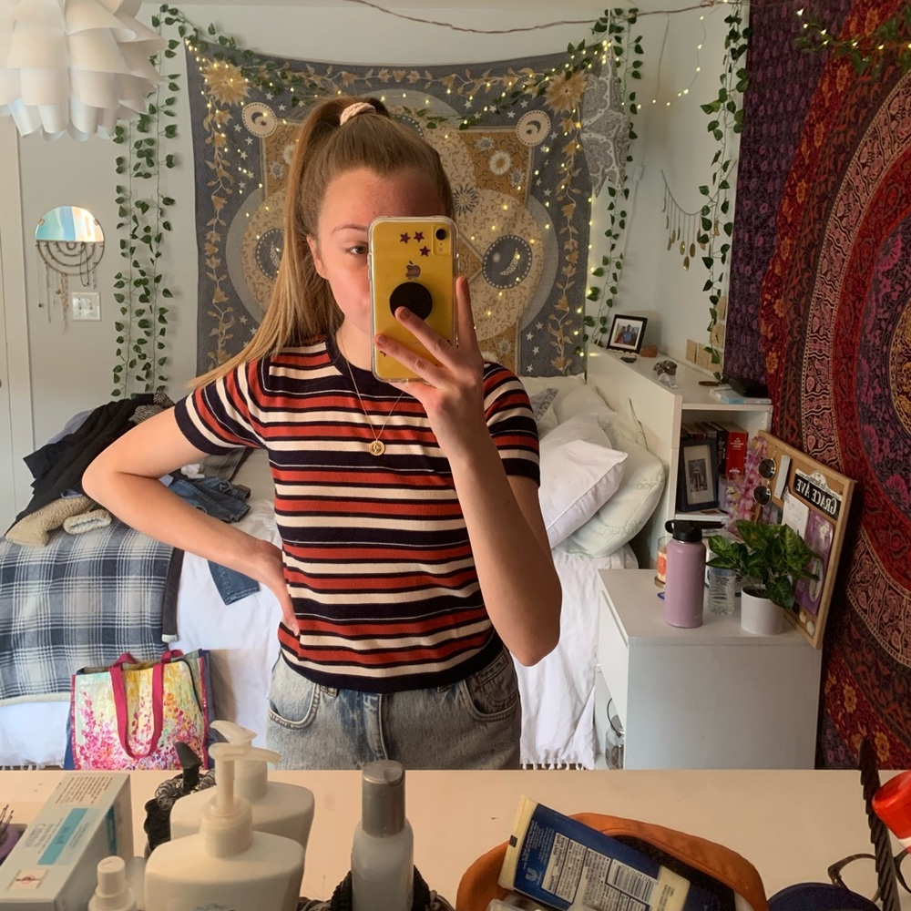 Brandy Melville Striped Tee